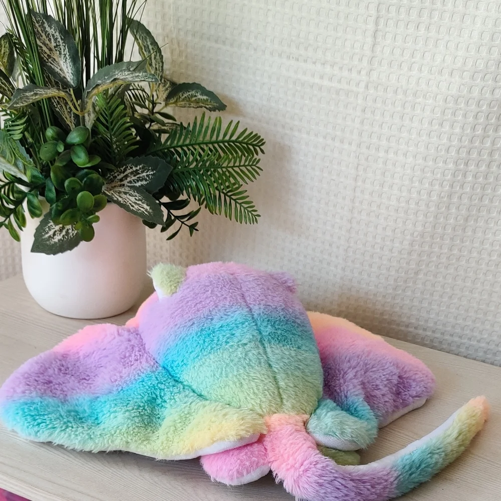 Fiesta Rainbow Sherbet Stingray Plush/Stuffed Animal 22